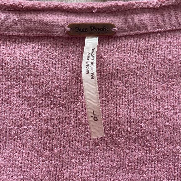 Free People Pink Sweater - Picture 4 of 6